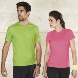 Plain T-Shirt Sport Ladies Proact 140 GSM